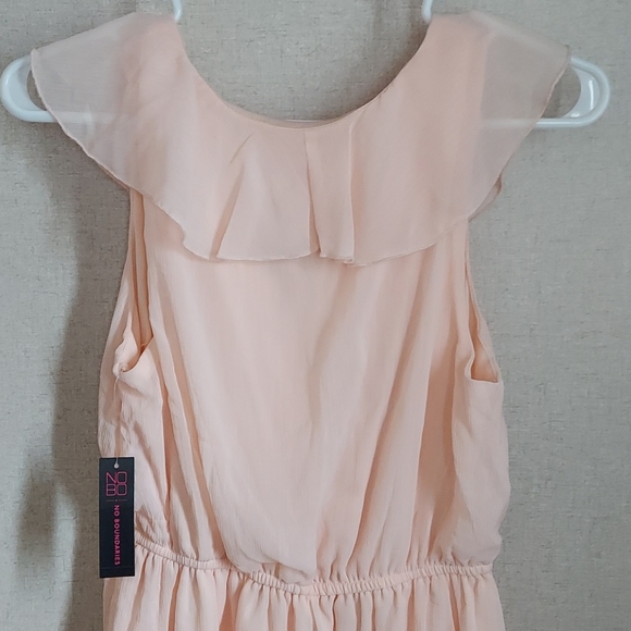 NWT 🍋No Boundaries Peach Dress - Picture 3 of 3